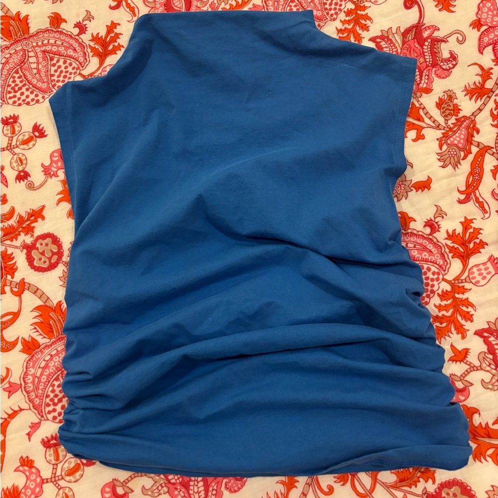 Anthropologie Blue dress top